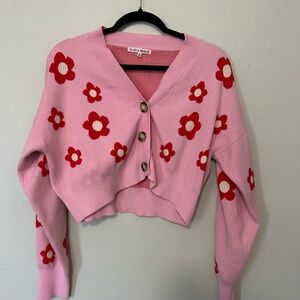 Bailey Rose Pink Cardigan